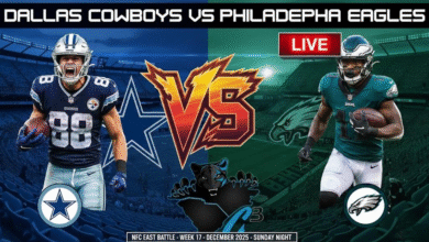 Dallas Cowboys vs Philadelphia Eagles Match Player Stats