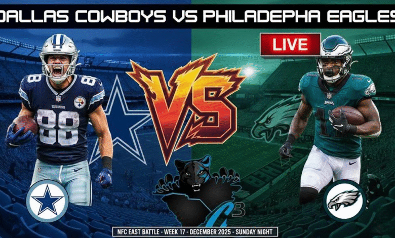 Dallas Cowboys vs Philadelphia Eagles Match Player Stats