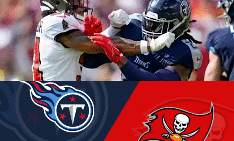 Tennessee Titans vs Tampa Bay Buccaneers Match Player Stats