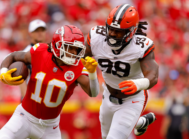 Kansas City Chiefs vs Cleveland Browns Match Player Stats