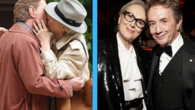 Meryl Streep and Martin Short