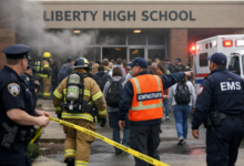 Liberty High School Gas Evacuation