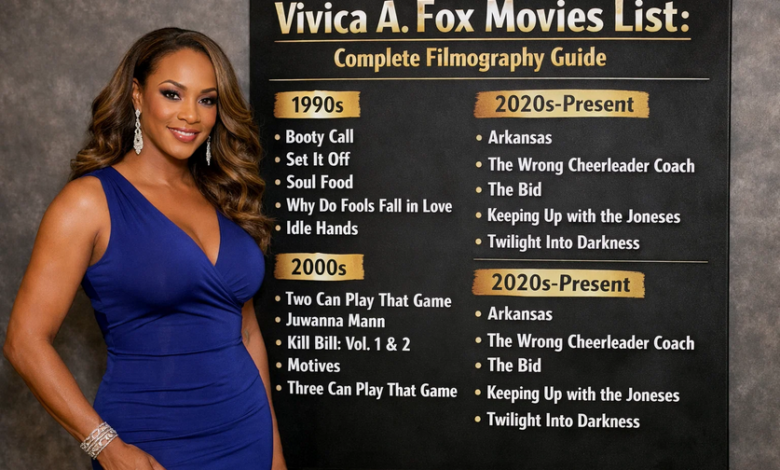 Vivica A Fox Movies List