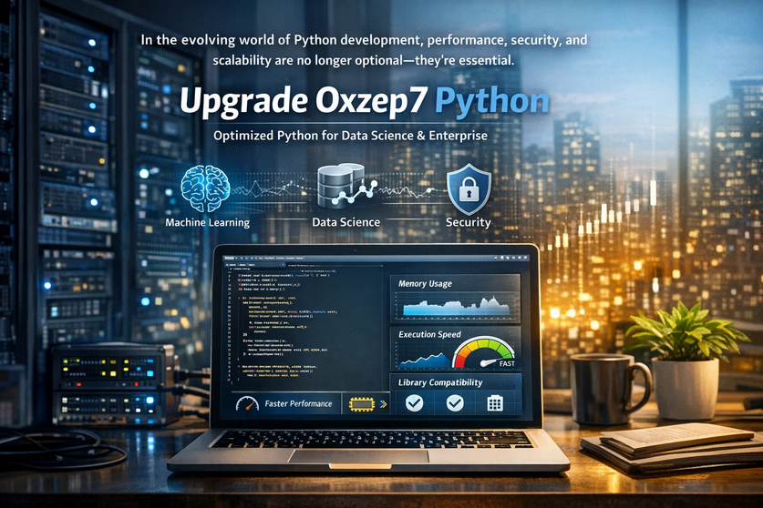 Upgrade Oxzep7 Python