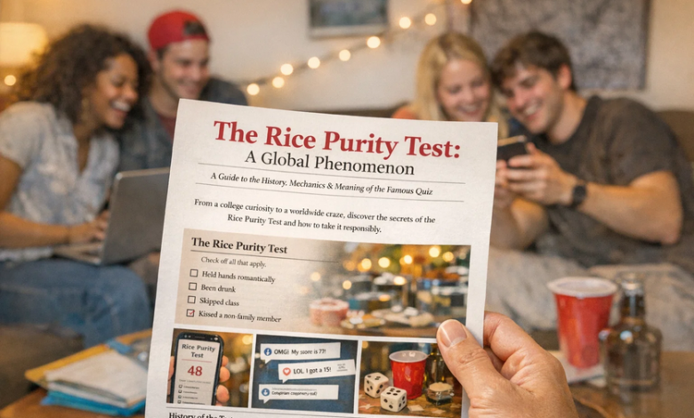 Rice Purity Test