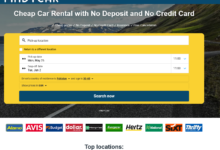 Car Rental Without Credit Card