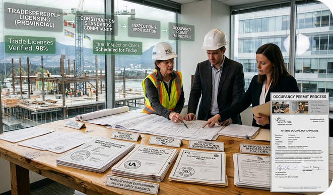 Licenses for building
